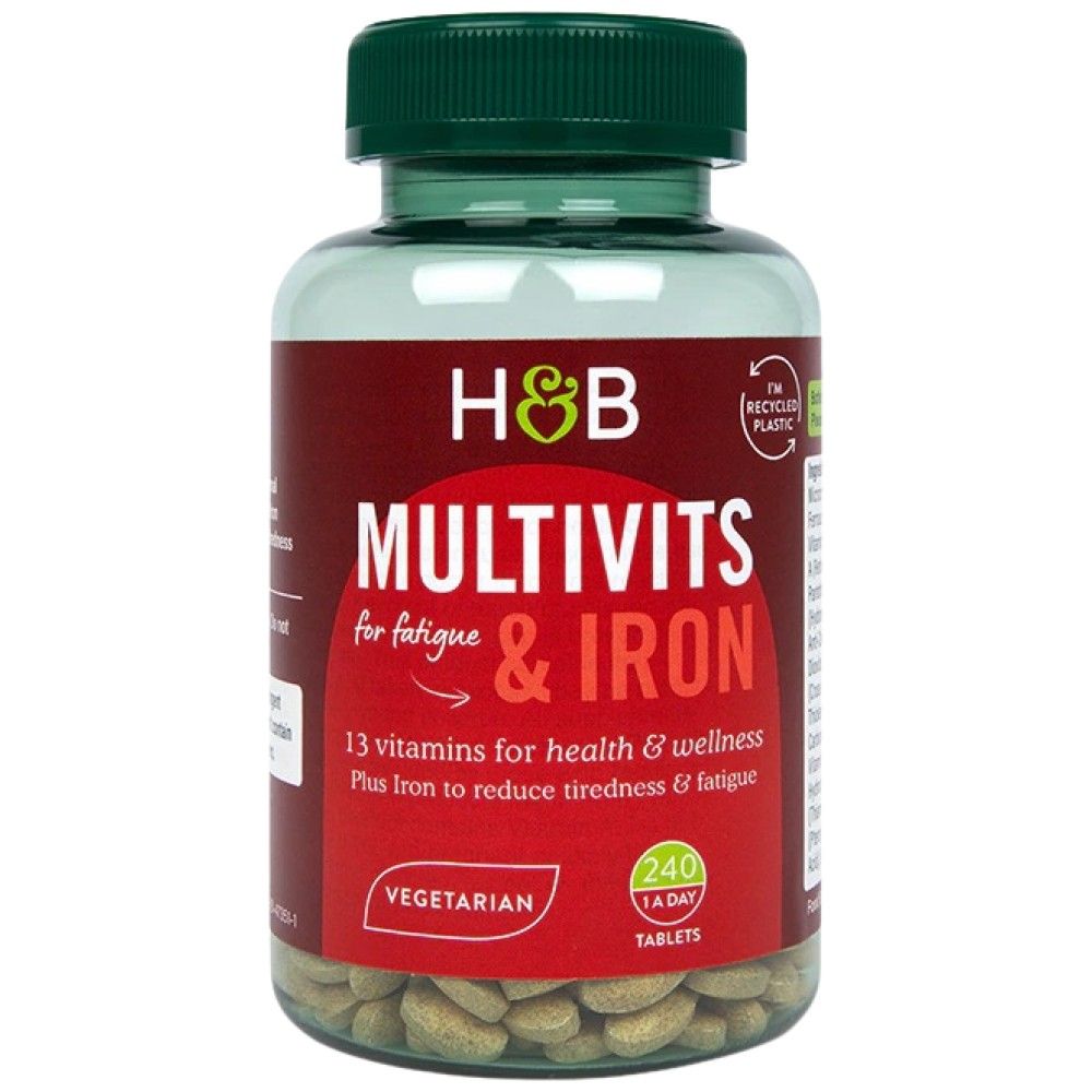 Multivits & Eisen – 240 Tabletten