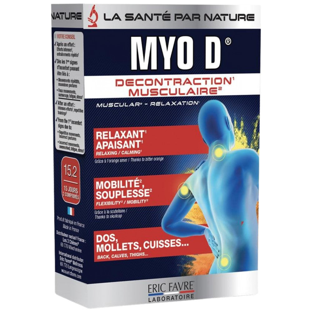 Myo D® | Muskelentspannung – 30 Tabletten