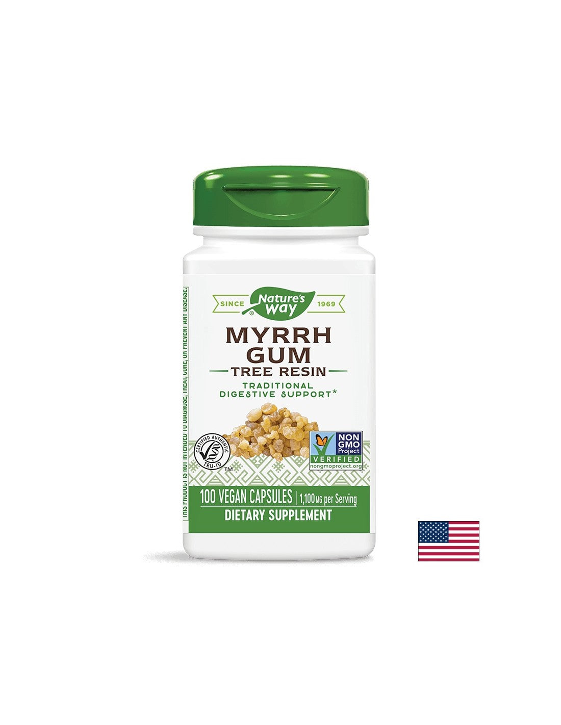 Myrrhengummi 550 mg – 100 Kapseln