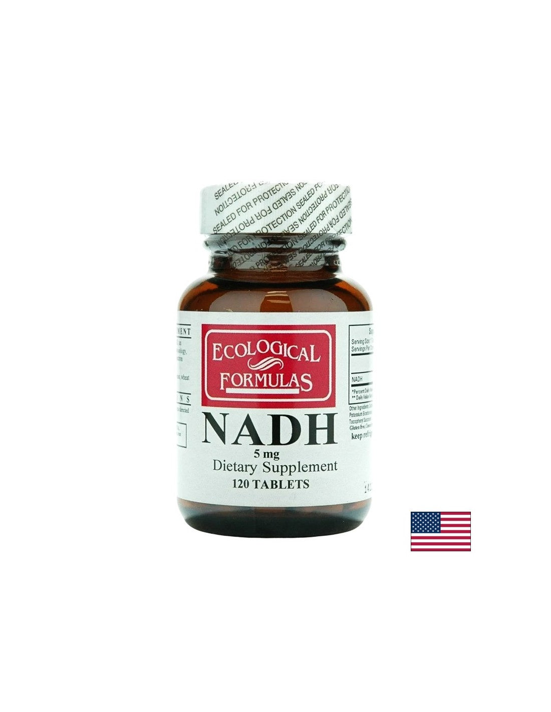 Nicotinamid-Adenin-Dinukleotid – NADH – Zellgesundheit, Anti-Aging, 120 Tabletten