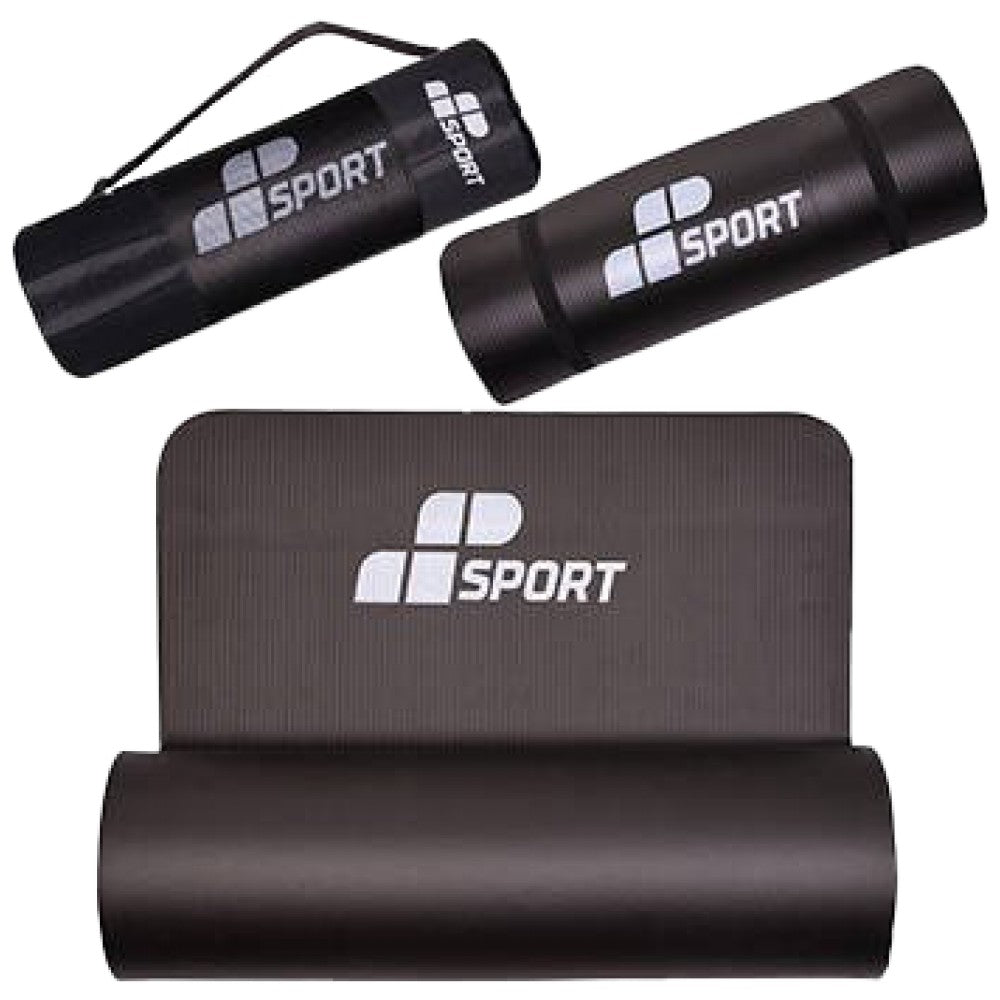 NBR Fitness Yogamatte/Matte für Fitness und Yoga/180cm x 60cm x 1,5cm - Mit Tragetasche - Verschiedene Farben