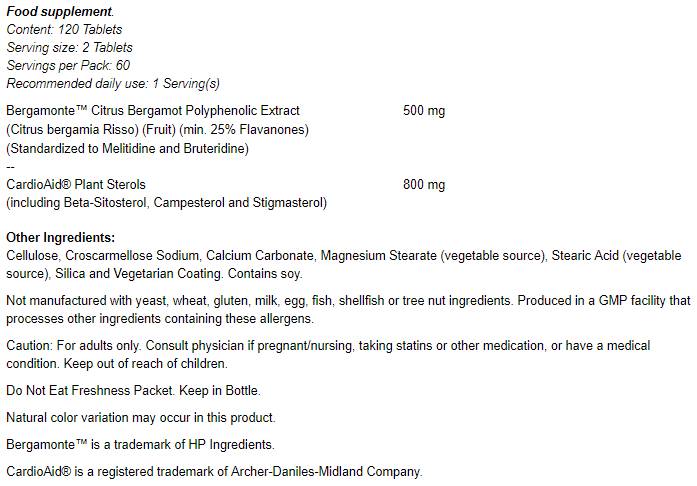 Cholesterin Pro - 120 Tabletten