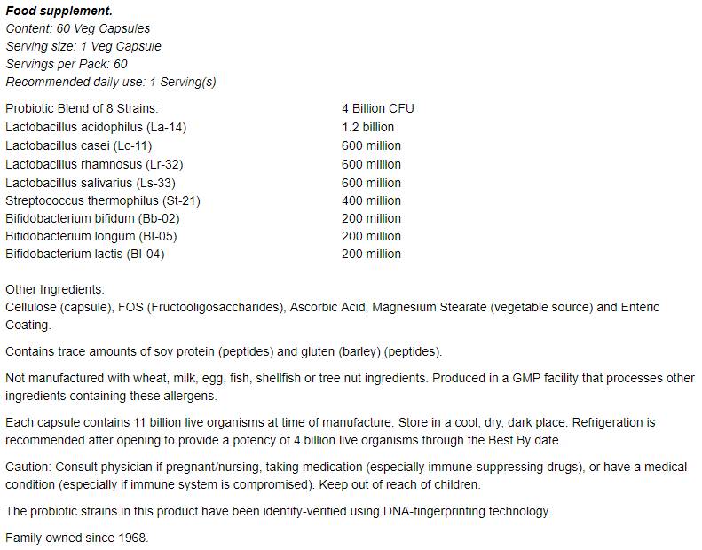 Gr8 -Dophilus ™ - 60 Kapseln