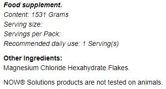 100% reine Magnesiumflocken - 1531 Gramm