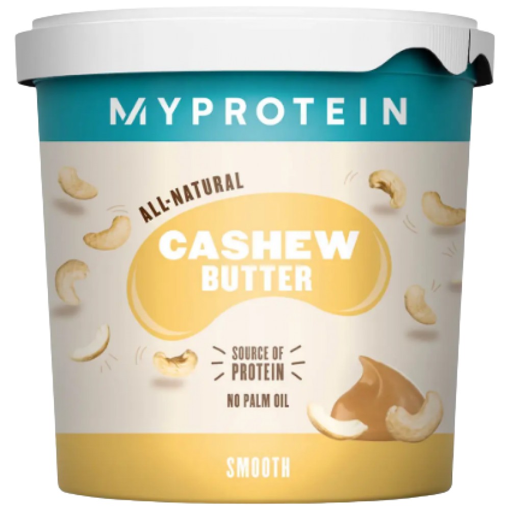 Natürliche Cashewbutter – glatt 1000 Gramm