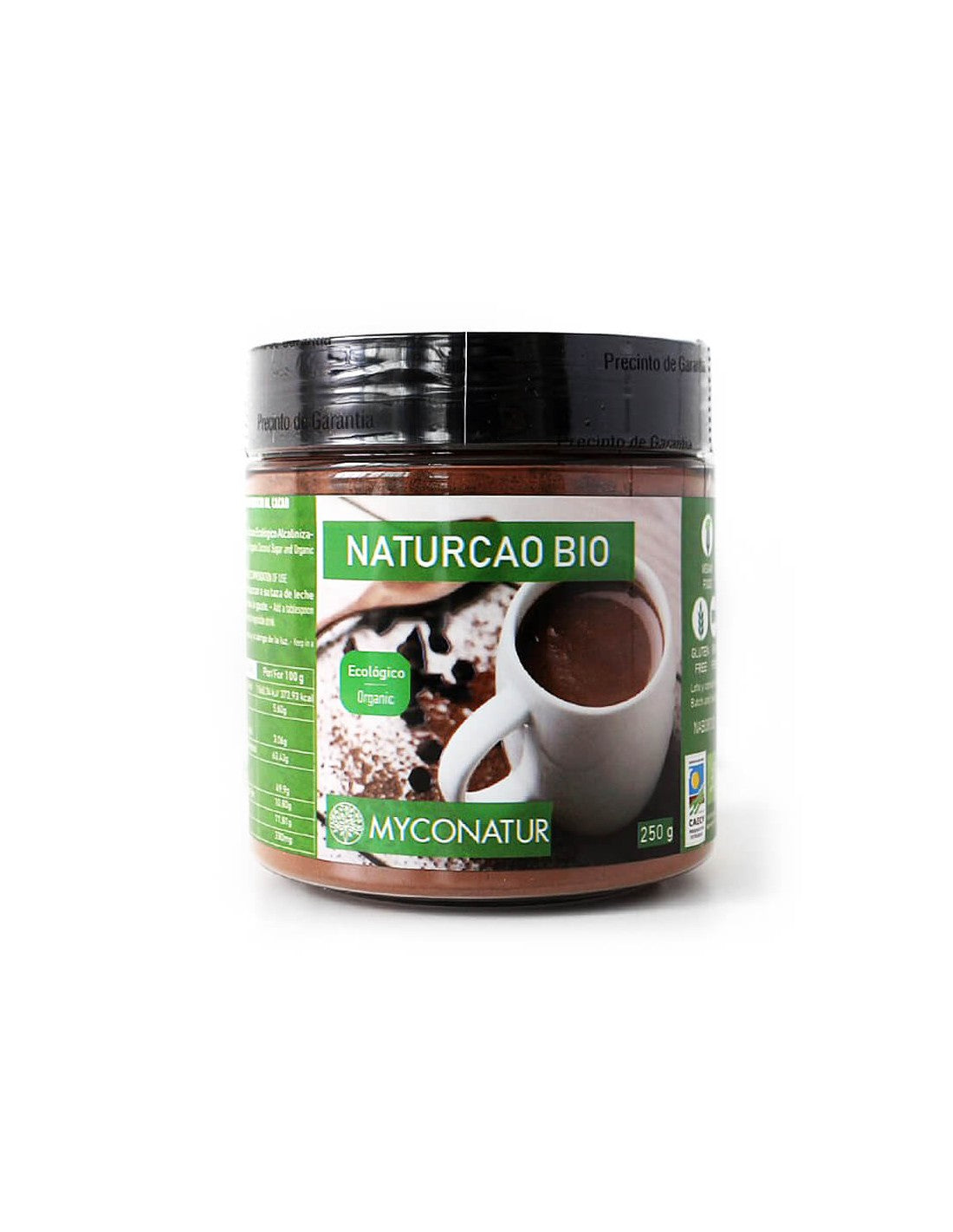 Bio-Kakao mit Kokosblütenzucker – Naturcao, Bio, 250 g <tc>Myconatur</tc>