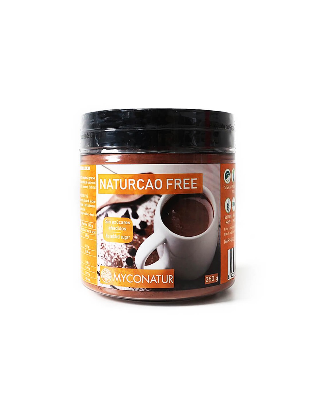Naturcao Free, Bio – Natürliches Bio-Kakaopulver, 250 g <tc>Myconatur</tc>