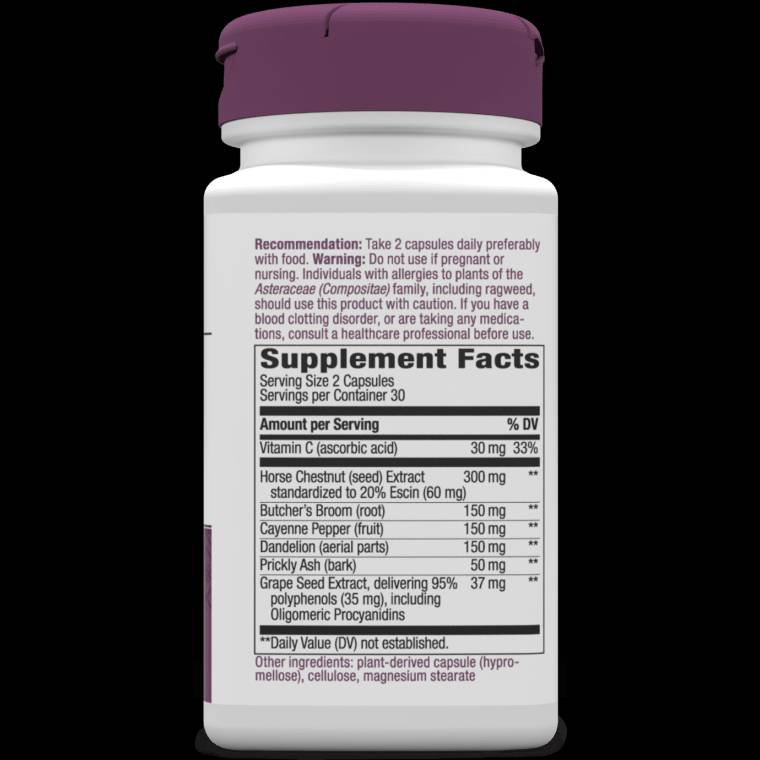 Beinvenen mit Tru -opcs 435 mg - 60 Kapseln