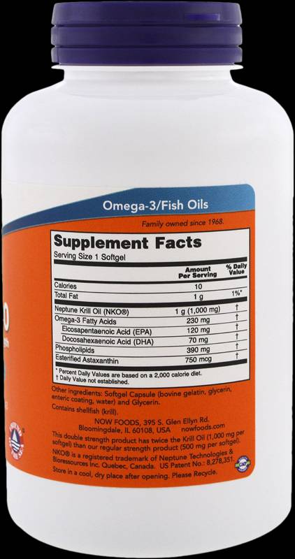 Neptun-Krill-Öl 500 mg – 120 Gelkapseln