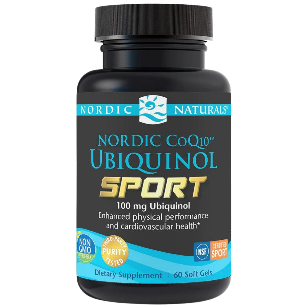 Nordic CoQ10 Ubiquinol Sport 100 mg – 60 Gelkapseln