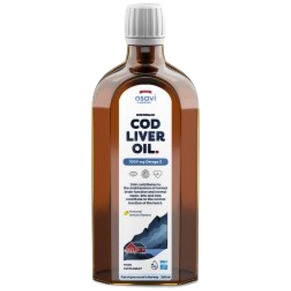 Norwegisches Lebertran | Flüssiges Omega in verschiedenen Geschmacksrichtungen - 250 ml