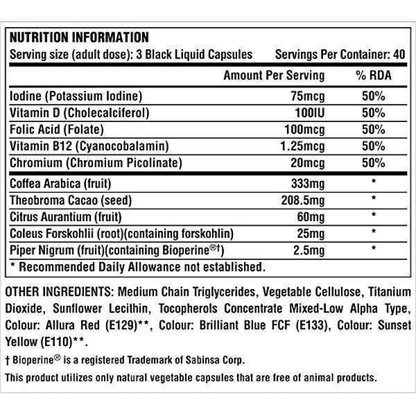 Lipo 6 schwarz / hing 120 Kapseln