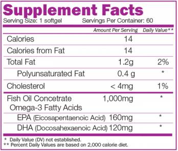 Omega 3 - 60 Kapseln