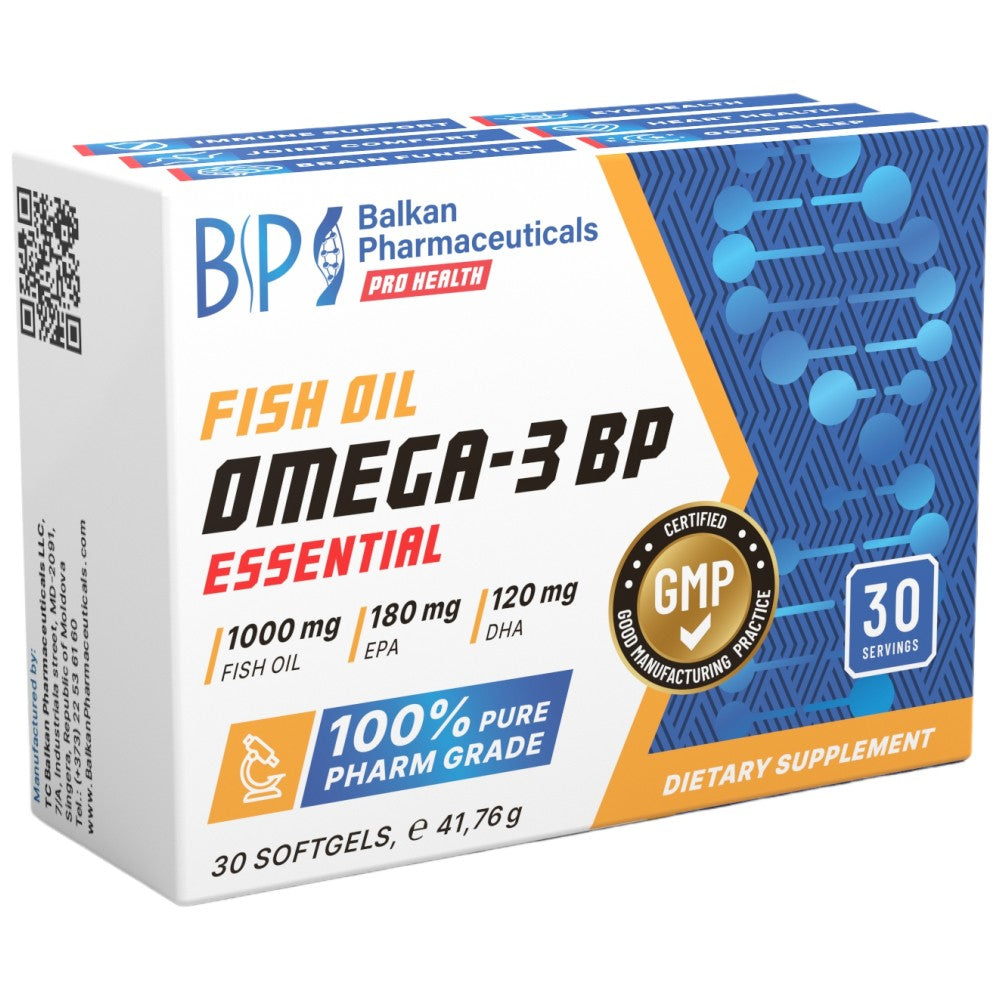Omega-3 BP Essential – 30 Gelkapseln