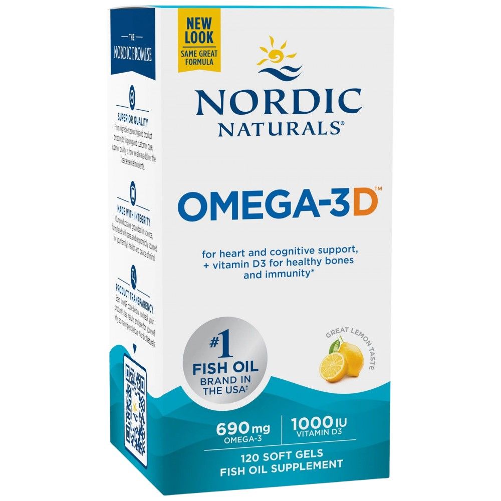 Omega-3D 690 mg – 120 Kapseln