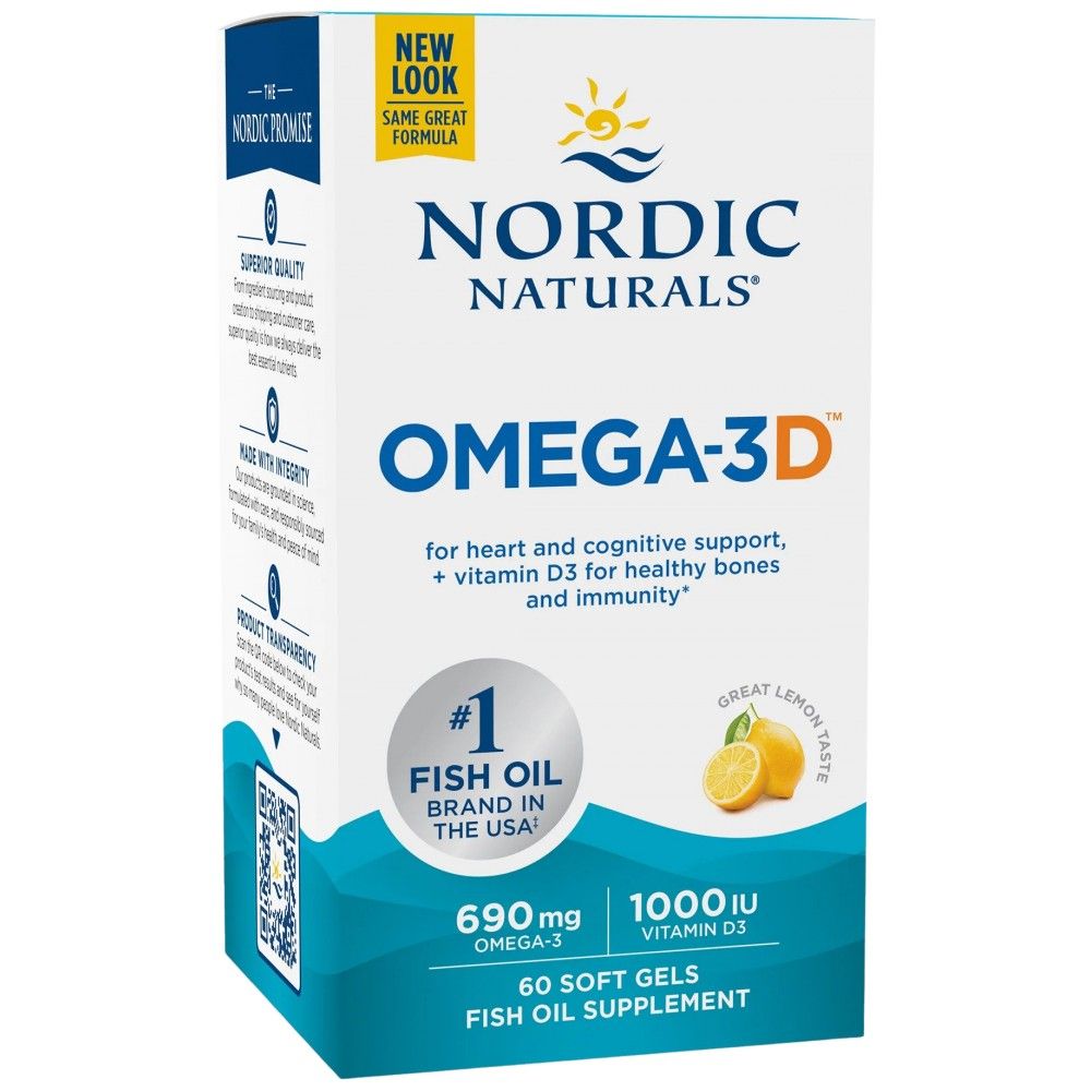 Omega-3D 690 mg – 60 Kapseln