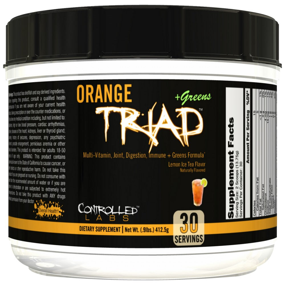 Orange Triade + Greens Pulver - 412 Gramm