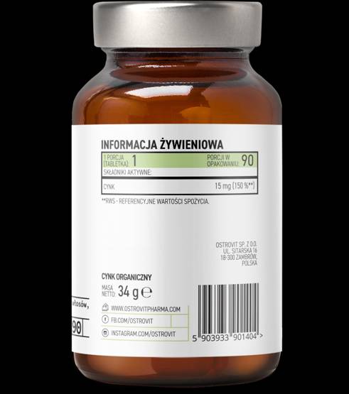 Organisches Zinkpicolinat 15 mg 90 Tabletten