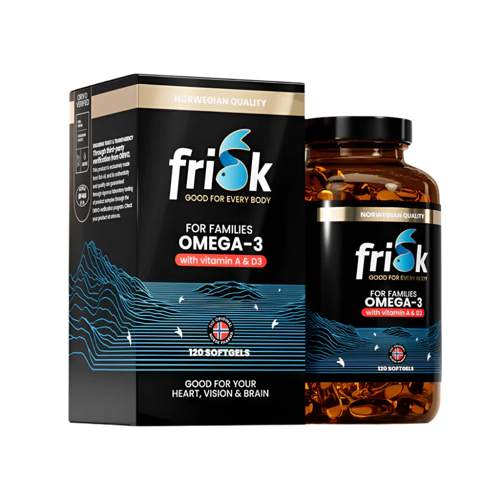Original – Omega-3 für die ganze Familie – 120 Kapseln
