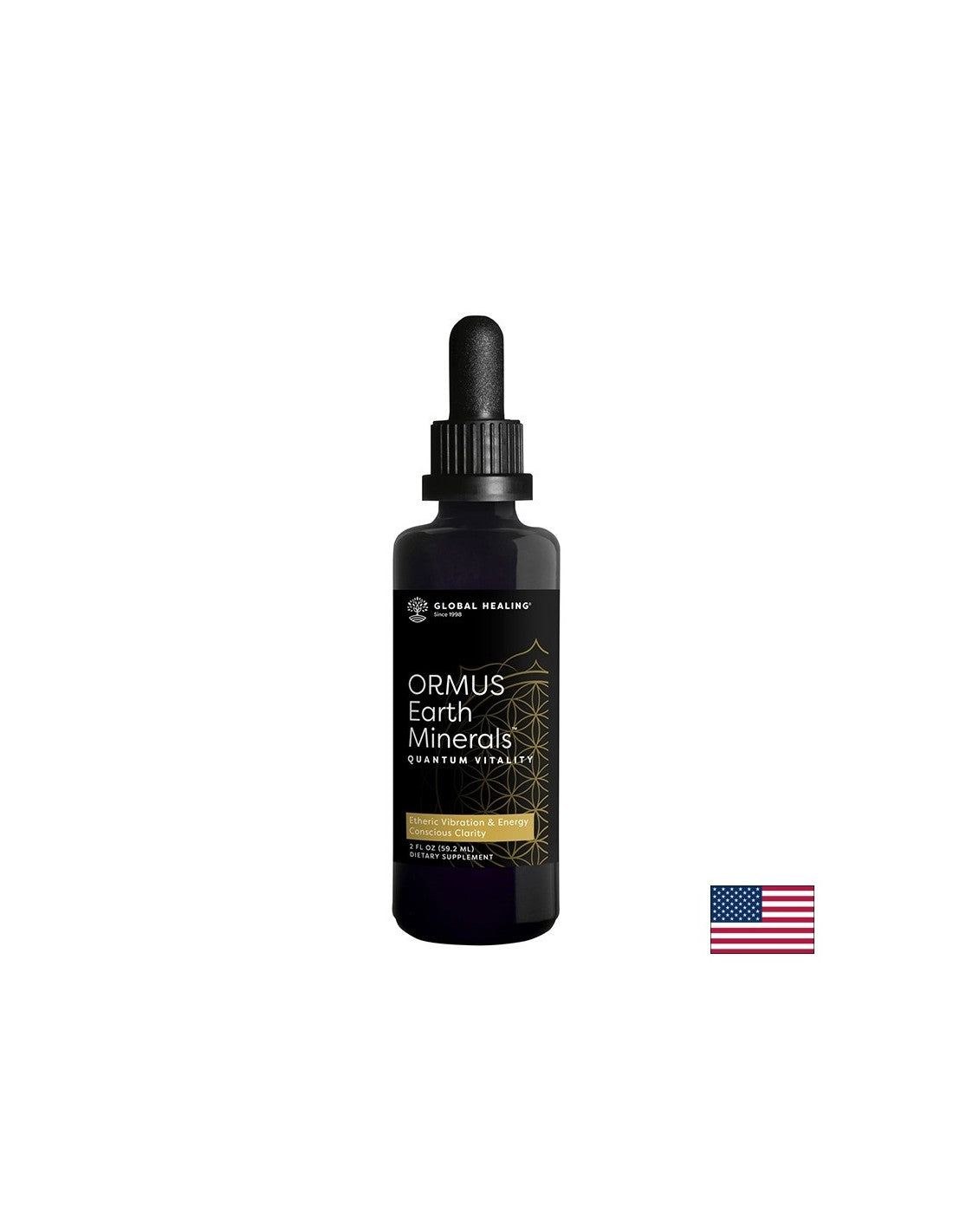 Für einen klaren Geist, klares Bewusstsein und Seelenfrieden – Ormus Earth Minerals™, Tropfen 59,2 ml