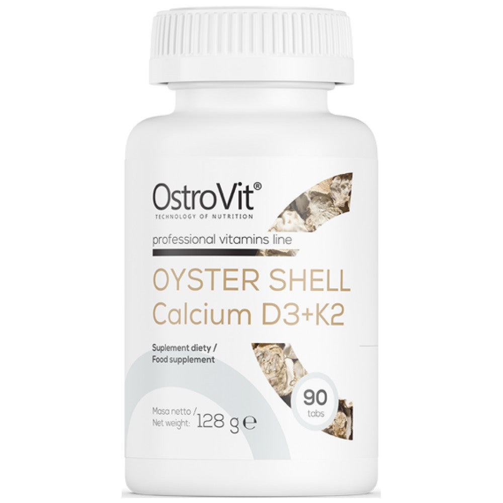 Austernschalen-Calcium 400 mg/mit D3 + K2 90 Tabletten