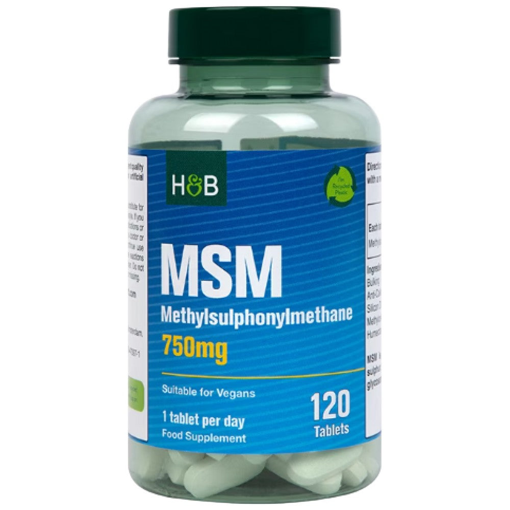 MSM / Methylsulphonylmethan 750 mg - 120 Tabletten
