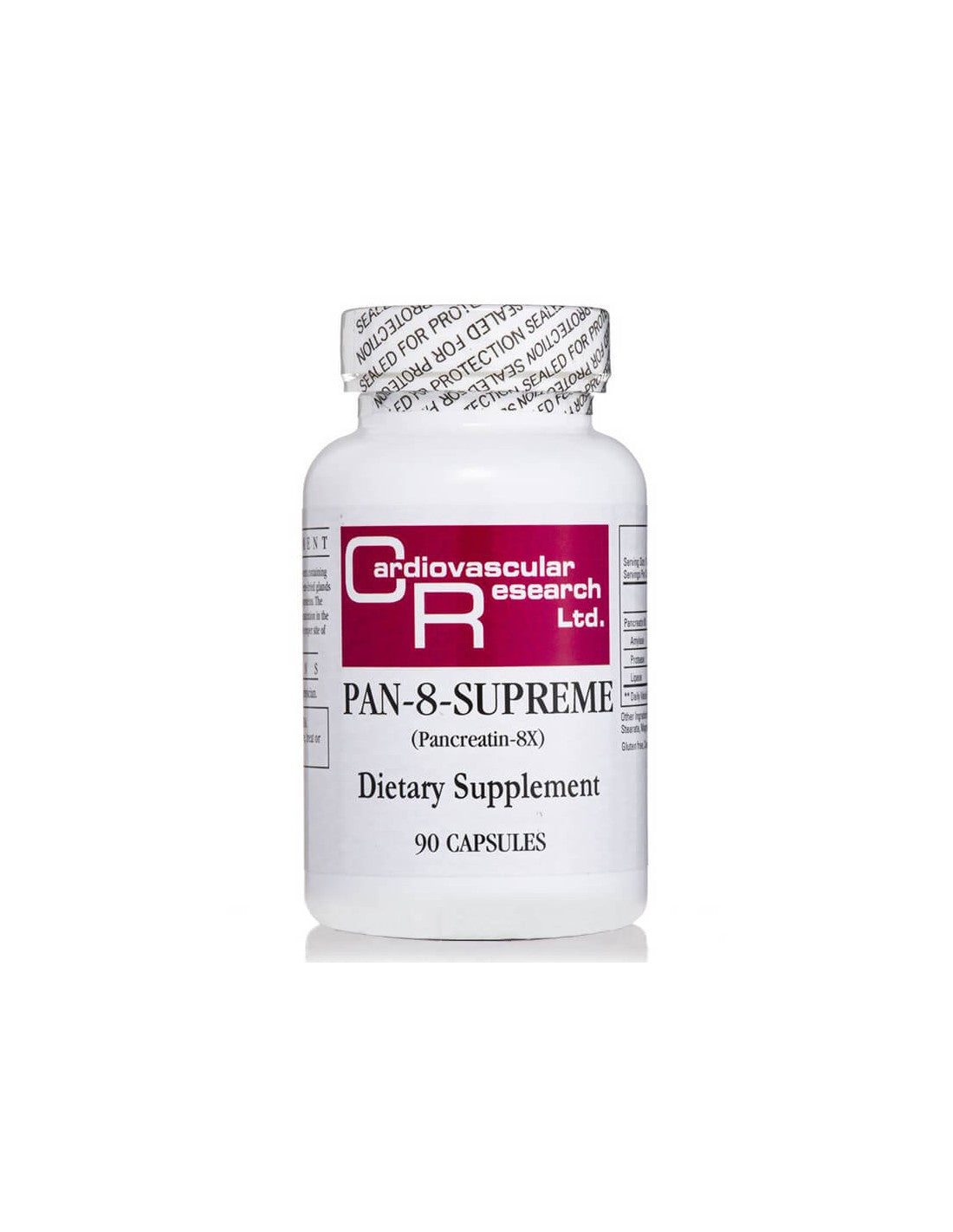 Enzymkomplex PAN-8-SUPREME – Für eine gute Verdauung und Magenkomfort, 90 Kapseln