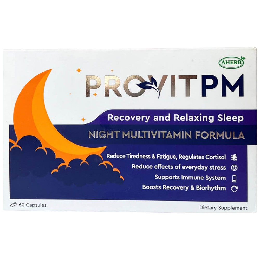 PROVIT PM | mit ZMA, Theanin & Valeriana – 60 Kapseln