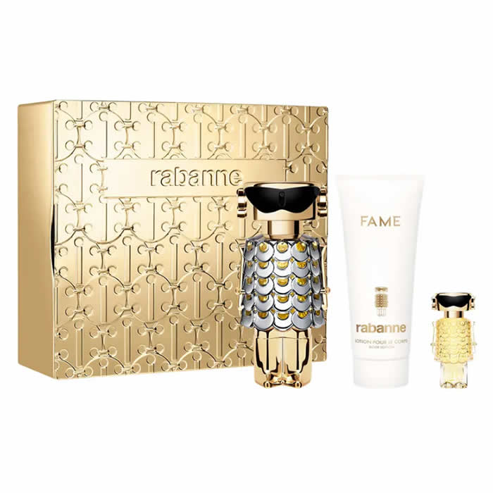 <tc>PACO RABANNE</tc> Fame Eau de Parfum Spray 80ml Set 3-teilig