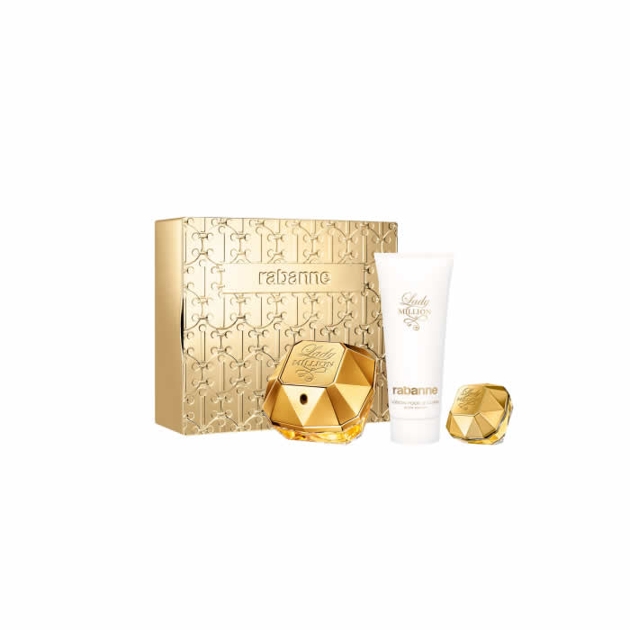 <tc>PACO RABANNE</tc> Lady Million Eau de Parfum Spray 80ml Set 3-teilig