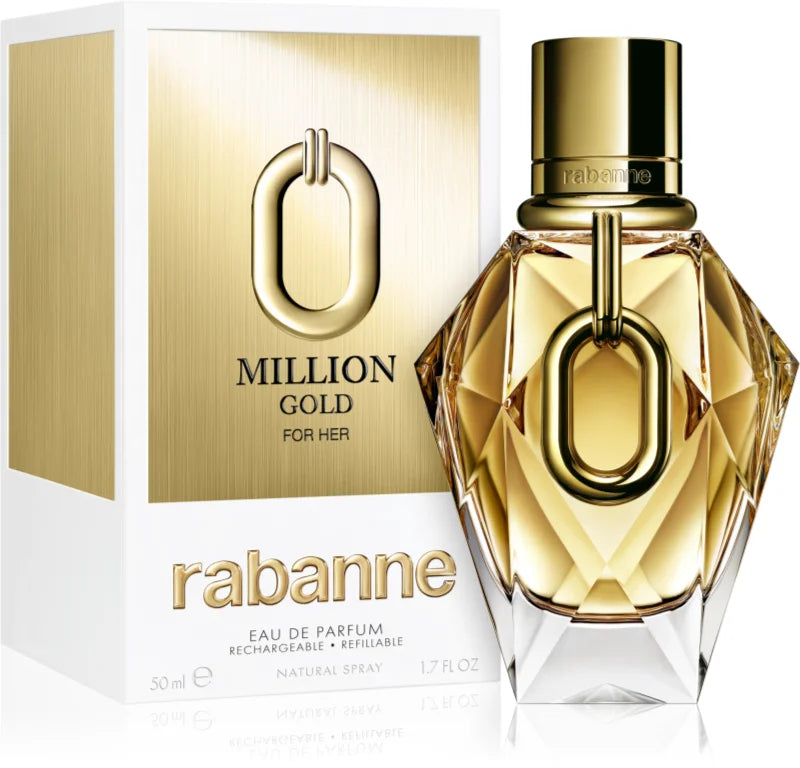 <tc>PACO RABANNE</tc> Million Gold for Her – Eau de Parfum für Damen, 50 ml