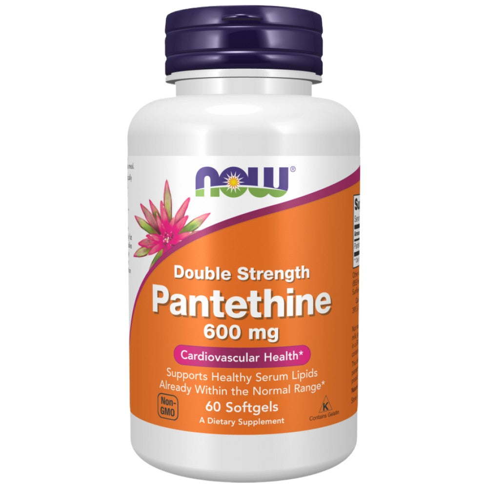 Pantethin 600 mg | Doppelte Stärke – 60 Gelkapseln