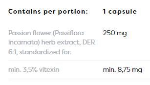 Passionsblume 250 mg – 120 Kapseln