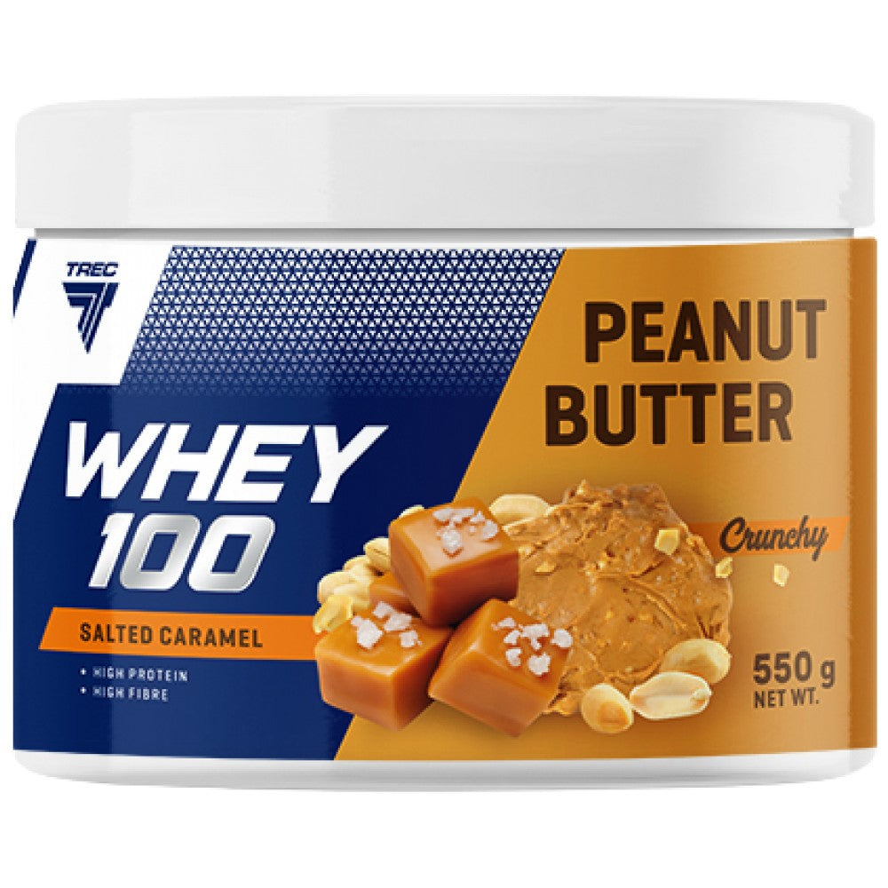 Erdnussbutter + Molke 100 | Verschiedene Geschmacksrichtungen 550 Gramm