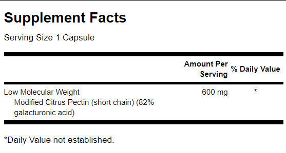PectiPure Modifiziertes Zitruspektin 600 mg – 60 Kapseln