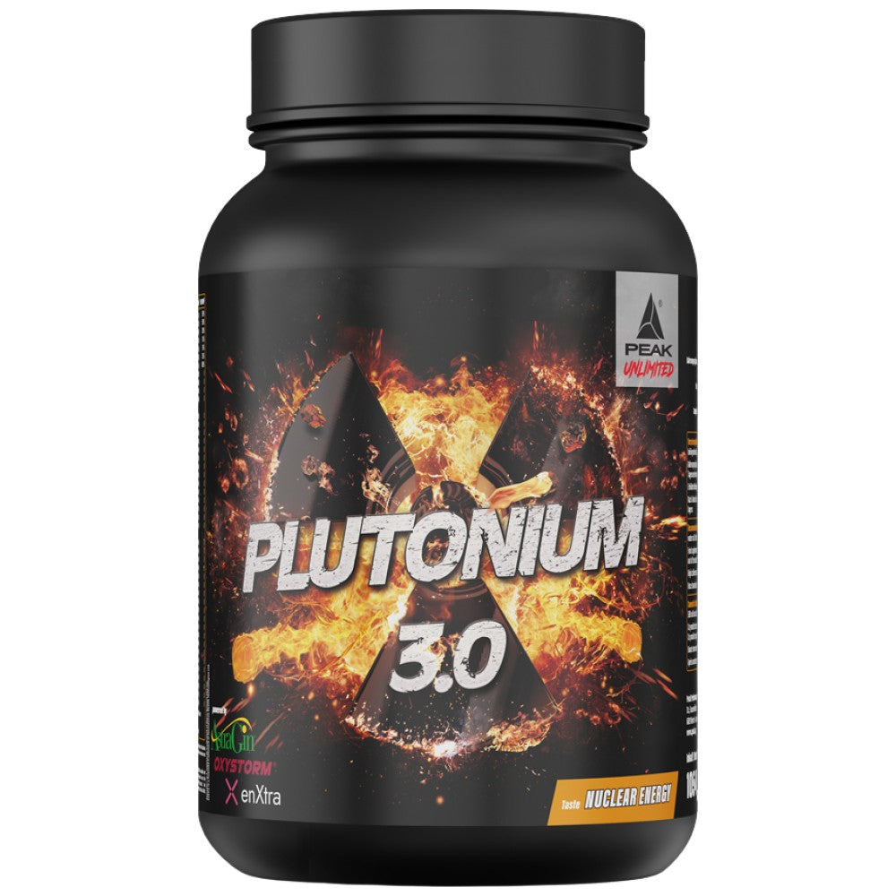 Plutonium 3.0 | All-in-One Pre-Workout – 1054 Gramm + 63 Kapseln