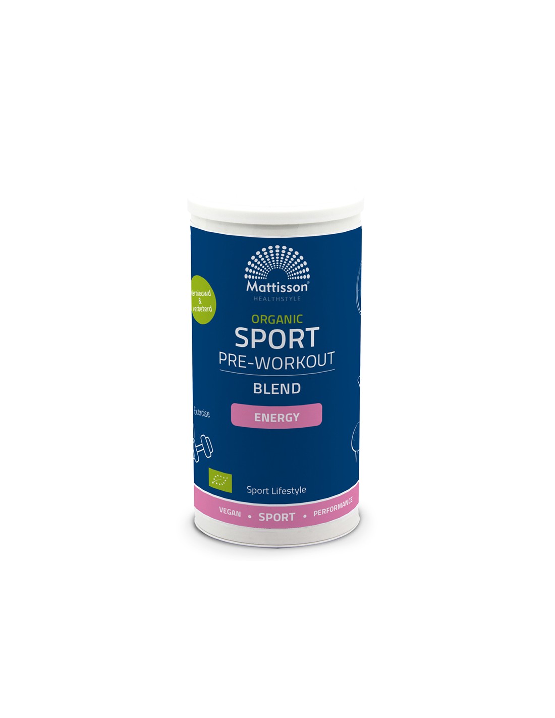 Smoothie-Mix – Pre-Workout Energy BIO, 300 g, 30 Dosen
