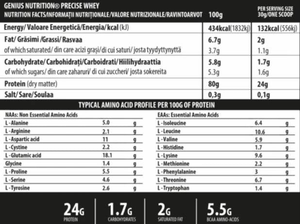 Precise Whey 2000 Gramm