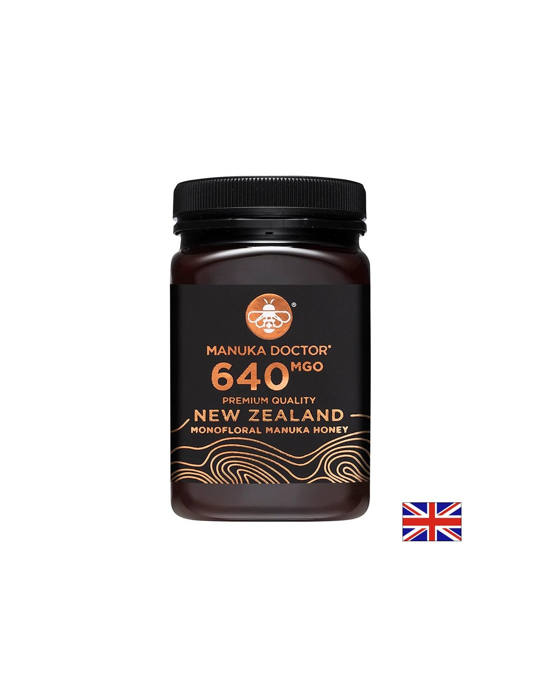 Hochwertiger monofloraler Manuka-Honig (640 MGO), 500 g