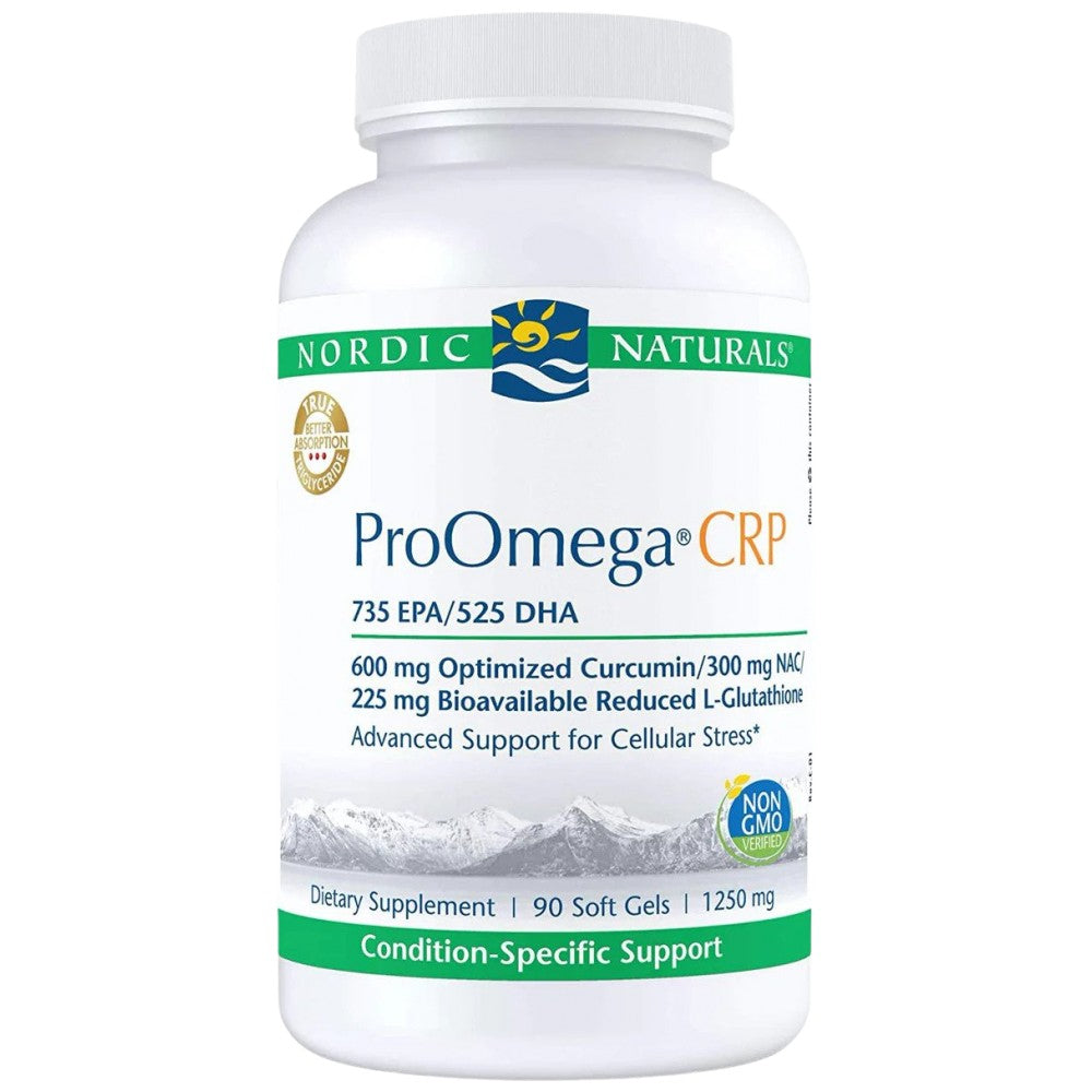 ProOmega CRP | Mit Curcmin und Glutathion – 90 Gelkapseln