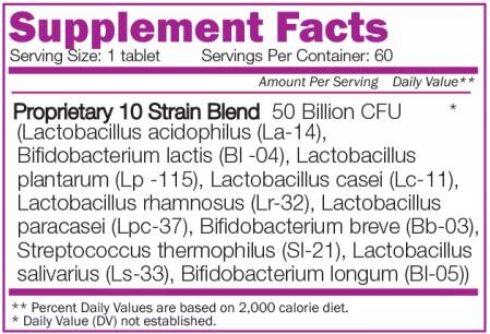 Probiotikum 50 Milliarden – 60 Tabletten