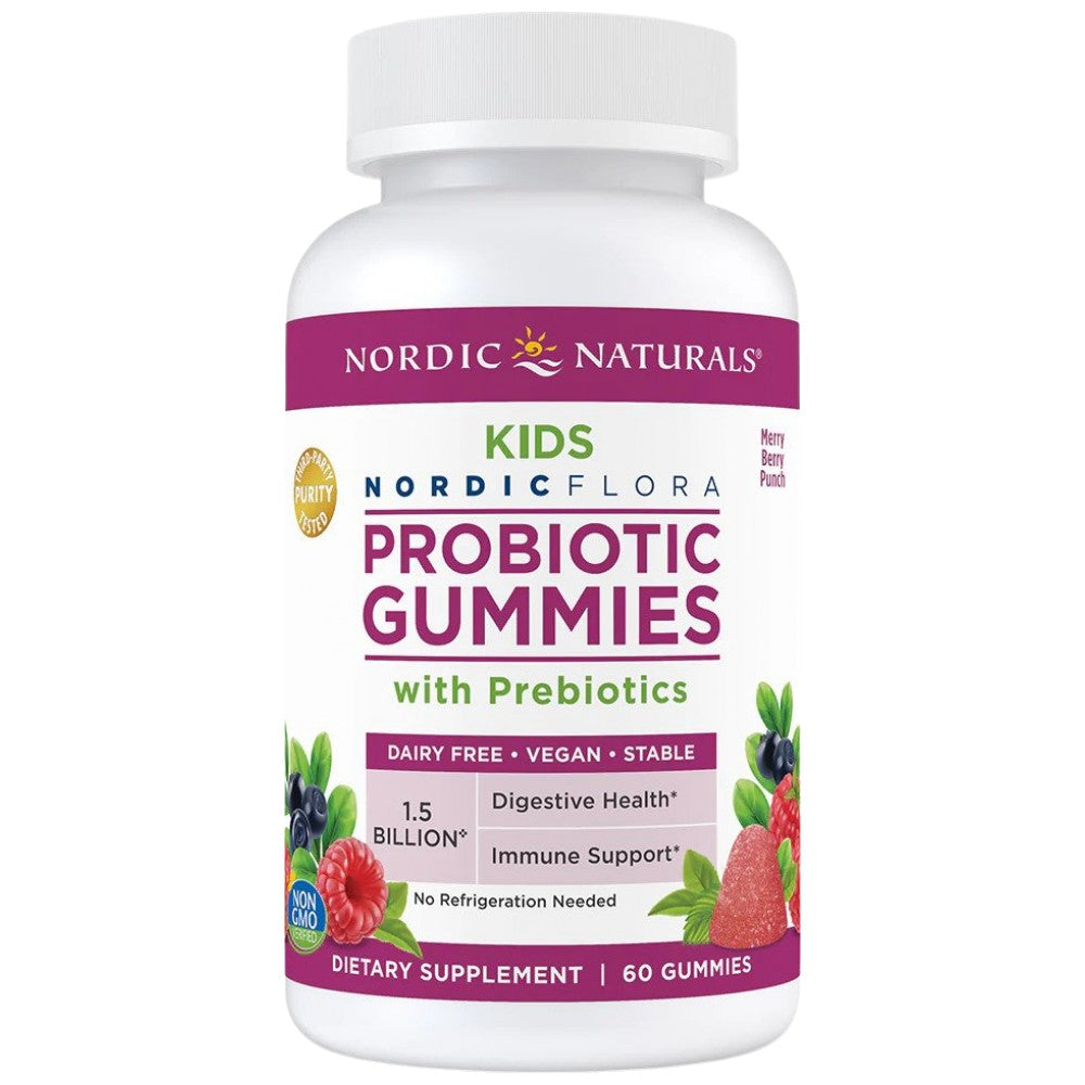 Probiotische Gummibärchen für Kinder | 1,5 Milliarden aktive Zellen – 60 Gummibärchen
