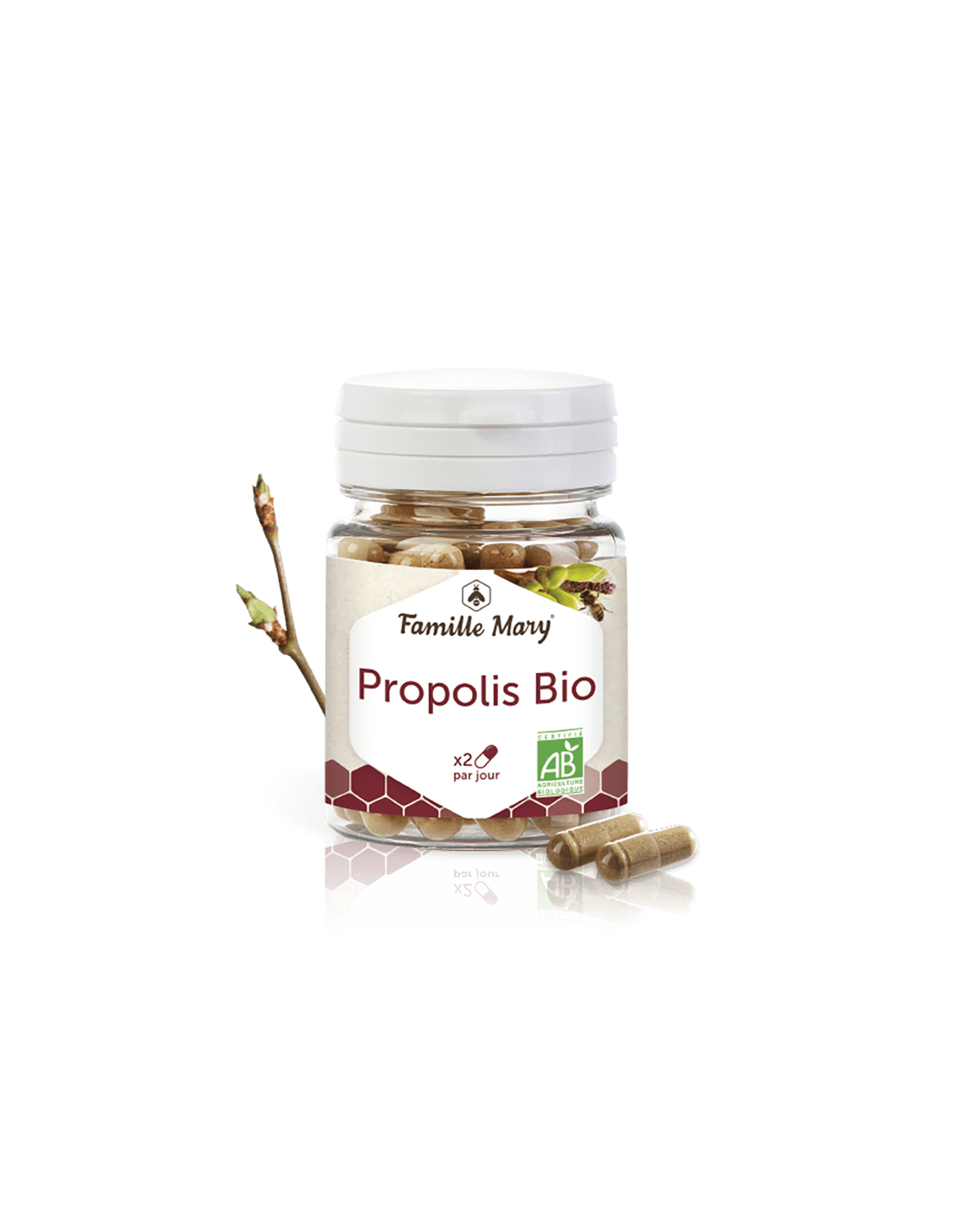 Propolis Bio/Bio Propolis, 50 Famille Mary Kapseln