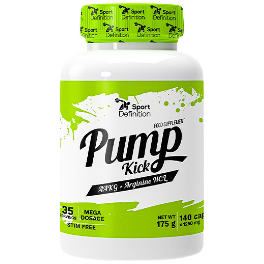 Pump Kick Caps – 140 Kapseln