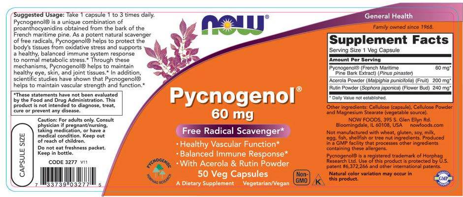 Pycnogenol 60 mg – 50 Kapseln