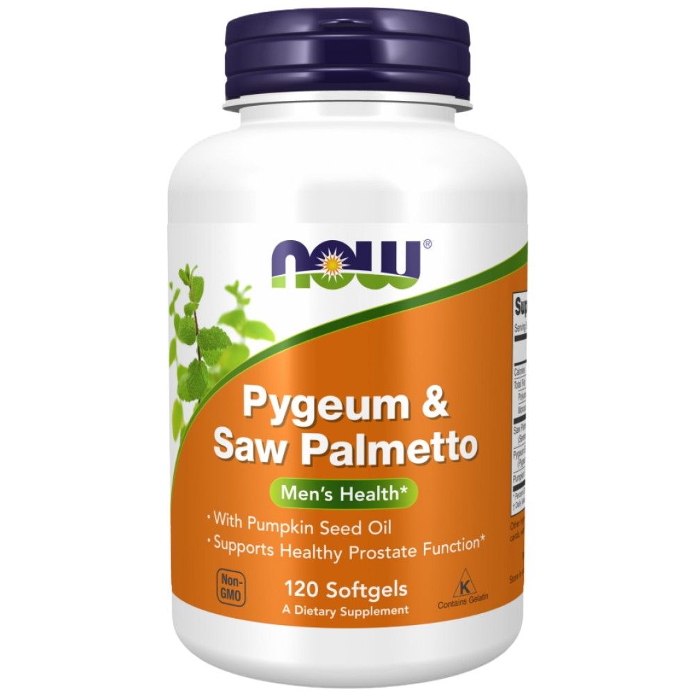 Pygeum & Sägepalme/Gesunde Prostata – 120 Gelkapseln