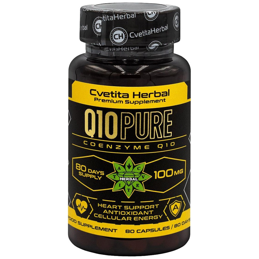 Q10 Pure 100 mg – 80 Kapseln