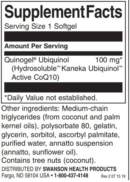 Quinogel 100 mg – doppelte Stärke – 30 Gelkapseln