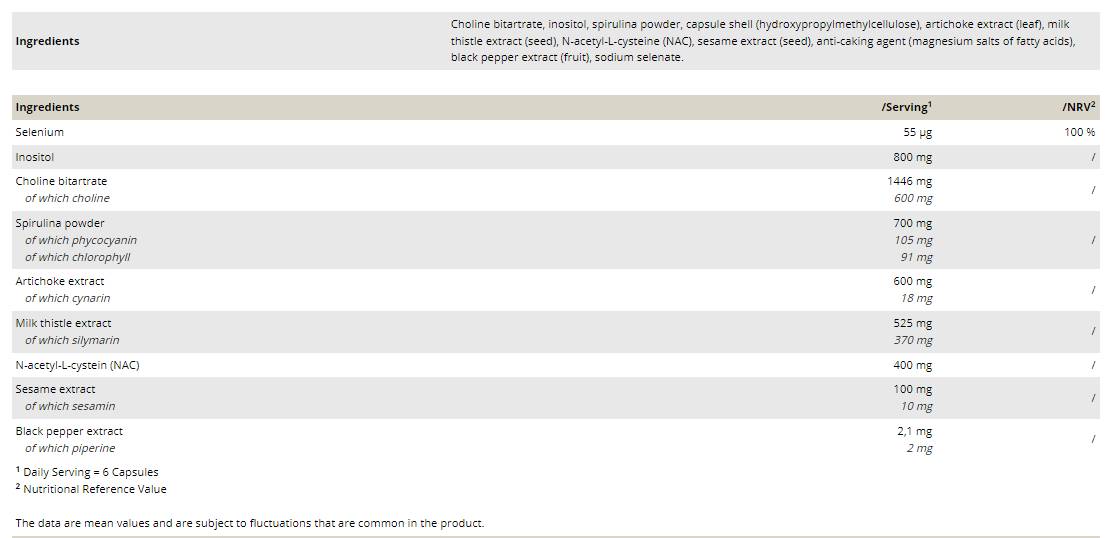 Leberunterstützung 90 Kapseln