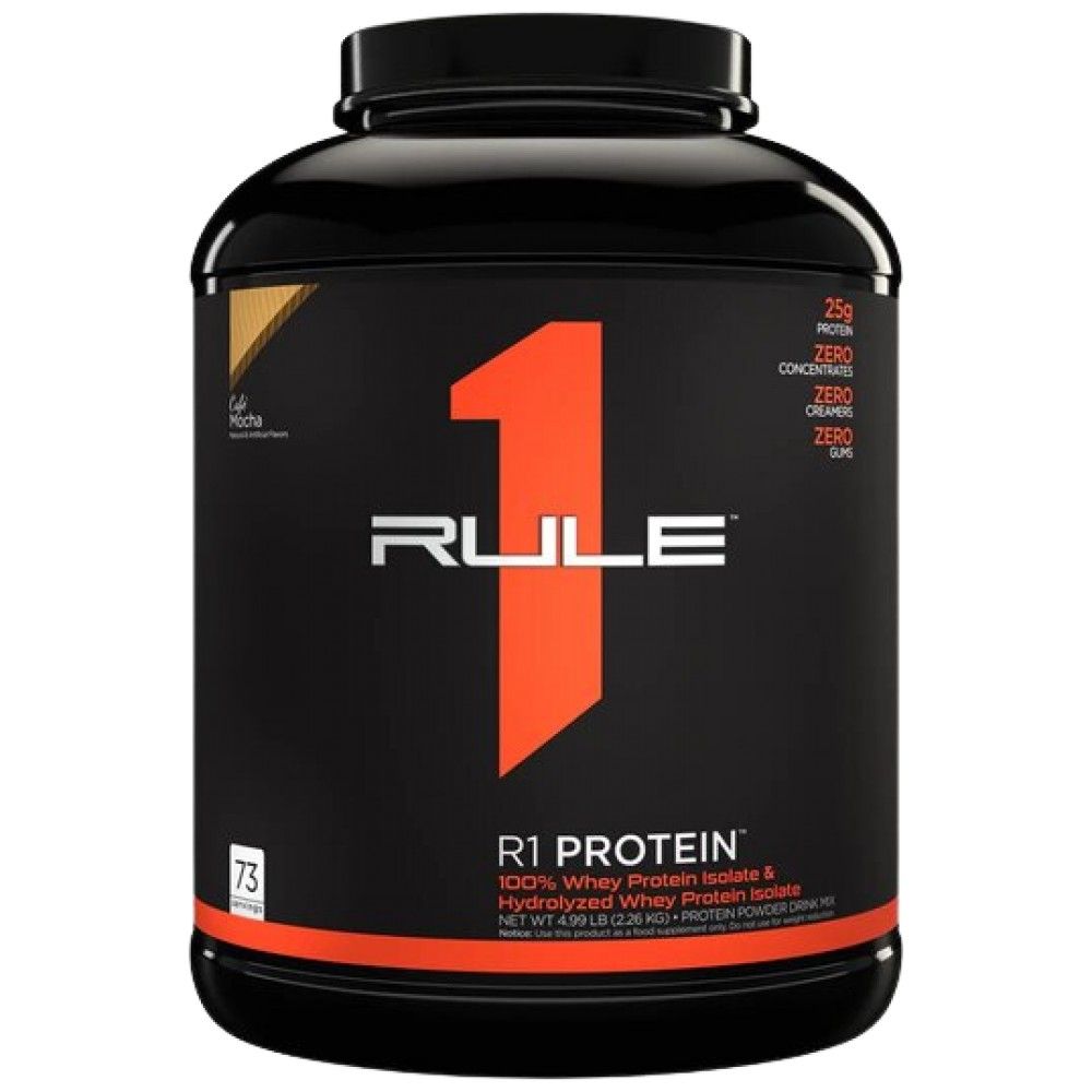 R1-Protein | 100 % Molkenisolat und Molkenhydrolysat – 2196–2280 Gramm